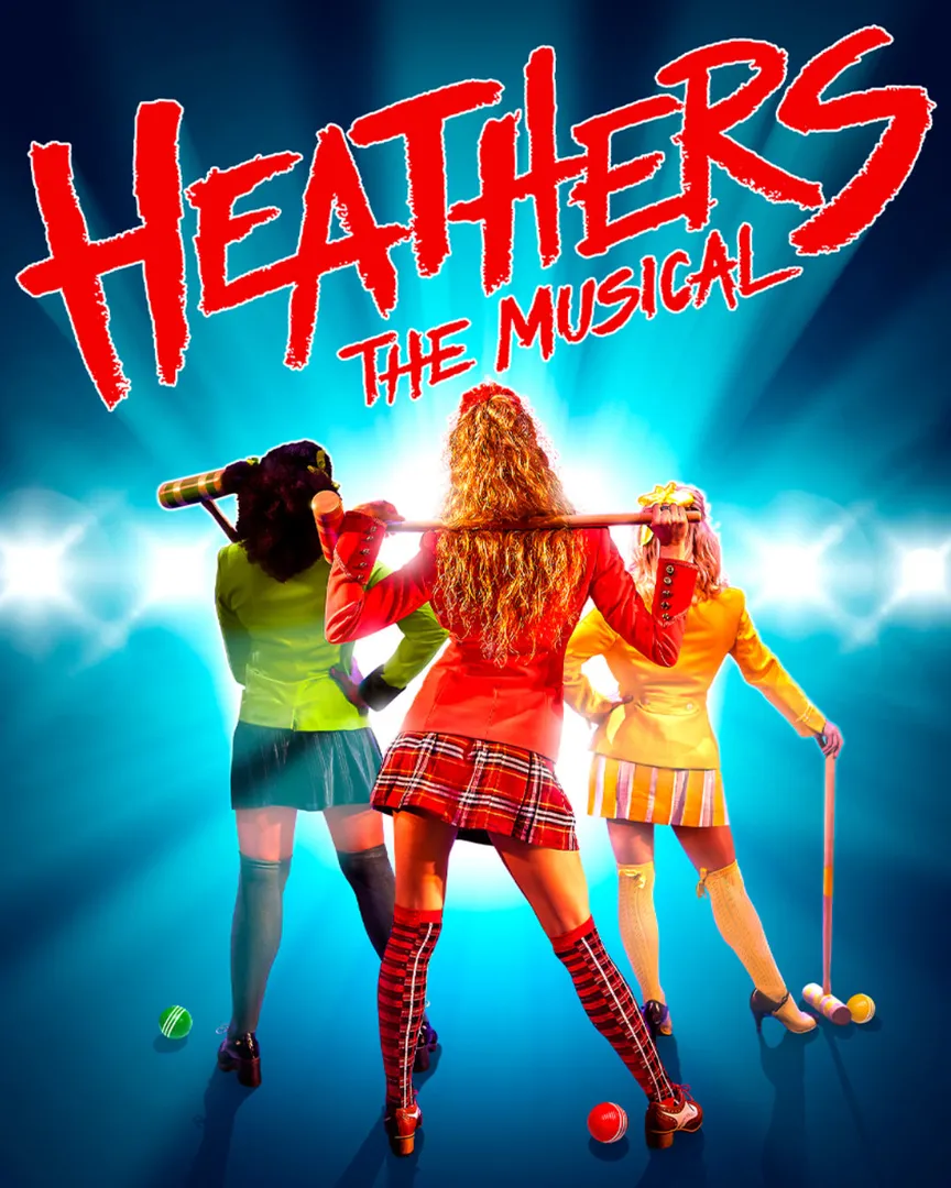 Heathers The Musical touring production artwork